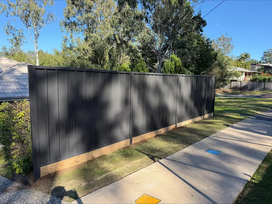 Footpath boundary